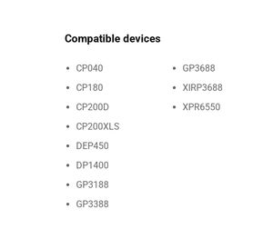 Estuche Rígido de Cuero RLN5383A con Presilla Fija para Cinturón para Walkie Talkie Motorola DP1400 CP200D P3668I CP180 - Product Image 5