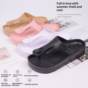 Sandalias de Mujer Verano 2025, Nuevas, con Suela Gruesa, Transpirables, Impermeables, Antideslizantes, con Plataforma de EVA - Product Image 1