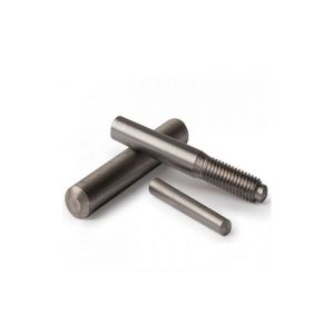 สแตนเลสสตีลแบบไม่ใช้เครื่อง CNC สำหรับเดือยเหล็กแบบขนานพร้อมเกลียวภายนอก - Product Image 4