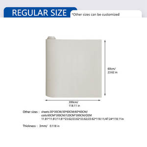 <span class=keywords><strong>Papier</strong></span> <span class=keywords><strong>peint</strong></span> à peler et à coller pour murs texturés Panneau mural texturé blanc Autocollant mural en mousse auto-adhésive Rouleau <span class=keywords><strong>de</strong></span> PVC étanche - Product Image 4