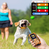 Chijie XD-T23 Wasserdichtes Wiederaufladbares Kabelloses ABS Hundetrainingshalsband mit Elektronischem Zaun FCC-Zertifiziert Mini-Größe