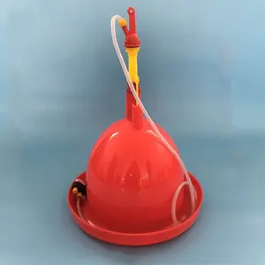 Plasson-bebederos para aves de corral, bebedero automático con campana para pollo