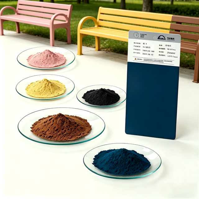 High Quality Electrostatic Thermosetting Epoxy Polyester Powder Coating Spray for Metal Surfaces Furniture Paint Outdoor Use