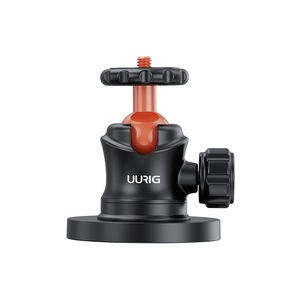 Uurig BH-07 <span class=keywords><strong>Mini</strong></span> Bóng Đầu Máy Ảnh <span class=keywords><strong>Tripod</strong></span> Núi 1/4 "Từ Cơ Sở Thể Thao Máy Ảnh Cho DJI/<span class=keywords><strong>GoPro</strong></span> Anh Hùng 12/11/9/Insta360 Hành Động Máy Ảnh - Product Image 1