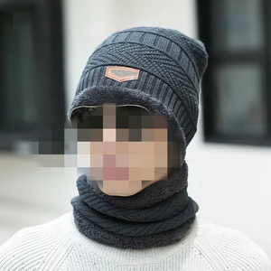 Prodotti Cinesi: <span class=keywords><strong>Cappello</strong></span> <span class=keywords><strong>e</strong></span> <span class=keywords><strong>Sciarpa</strong></span> Invernali Caldi <span class=keywords><strong>e</strong></span> Spessi in Maglia per Uomo <span class=keywords><strong>e</strong></span> Donna - Product Image 3