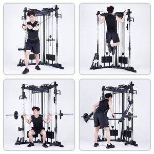 Máquina Smith Multifunción de Acero y Plástico ABS para Gimnasio, Banco de Pesas, Ecológica, Marca MR, Negra, Portátil y Resistente - Product Image 4