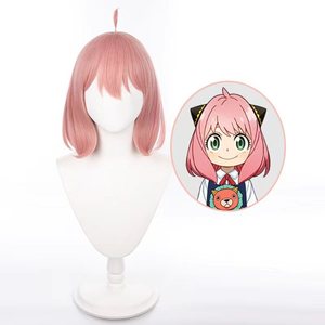 Ainizi - Peluca de Pelo Sintético al por Mayor del Personaje Loid <span class=keywords><strong>Yor</strong></span> Anya para <span class=keywords><strong>Cosplay</strong></span> y Fiestas, de SPY FAMILY - Product Image 3