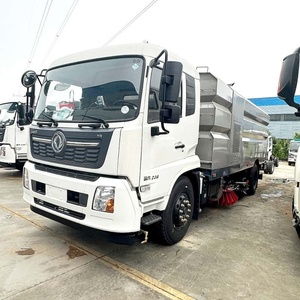 รถดูดฝุ่นทำความสะอาดถนน จีน ฮาวเวอ อีซูซุ ดงเฟิง 4x2 รถกวาดพื้น ราคาโรงงาน - Product Image 3