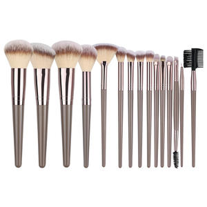 Ensemble de pinceaux de maquillage fond de teint fard à paupières Blush surligneur doux moelleux correcteur Kabuki mélange brosse outil de beauté féminine - Product Image 5