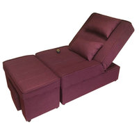 Fauteuil de pédicure moderne pour salon de beauté, chaise de spa massante, fauteuil inclinable de repos, lit de massage pour les pieds pour institut de beauté