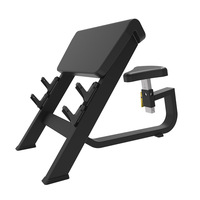 Banc de musculation pliable professionnel pour biceps et triceps, équipement de musculation combiné pour fitness assisté