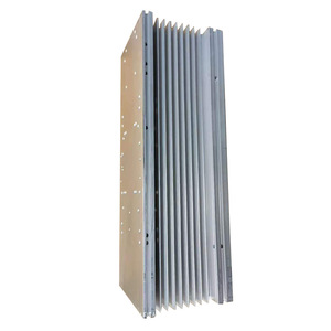 Disipador de Calor de Aleación de Aluminio 125x125x380mm Personalizado para Servoaccionamiento APF de Estado Sólido - Product Image 1