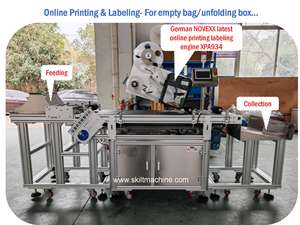 Máquina Etiquetadora Automática SKILT con 23 Años de <span class=keywords><strong>Experiencia</strong></span> para Impresión y Aplicación de Etiquetas en Superficies de Cajas de Cartón - Product Image 3