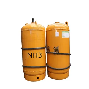 Grado industriale 99.9% ammoniaca liquida Gas ammoniaca anidro NH3 per maschera antigas ammoniaca