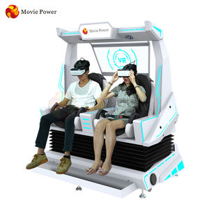 New Equipment 3D 4D 9d 2 Player Vr Fighting Games 360 Degree Dynamic Station - China Vr Flying Simulator and Simulate Vr Headset price