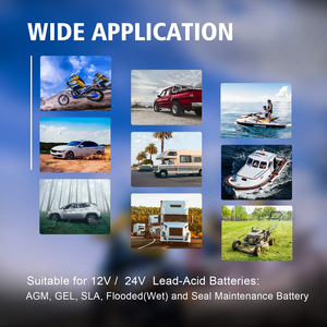 <span class=keywords><strong>Chargeur</strong></span> <span class=keywords><strong>de</strong></span> <span class=keywords><strong>batterie</strong></span> portable intelligent automobile <span class=keywords><strong>12</strong></span> <span class=keywords><strong>24</strong></span> <span class=keywords><strong>volts</strong></span> 4 <span class=keywords><strong>6</strong></span> 8 ampères pour voiture moto camion véhicule rv rc <span class=keywords><strong>batterie</strong></span> au plomb marine - Product Image 5