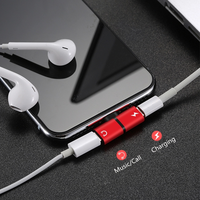 Adaptateur de casque auxiliaire multifonction 2 en 1 avec prise jack 3.5mm pour iPhone 6 7 8 11 12 13 X XS Splitter Headphone Adapter