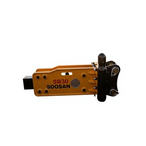 Martillo Hidráulico SB30 de Tipo Superior, Herramienta de Cincel Amarilla de Alta Resistencia para Romper Rocas, para Miniexcavadoras Kubota, Yanmar, Hitachi, Kobelco - Product Image 1