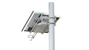 80W/120W Complete Solar Energy System Kit 12V Output CCTV Solar Power Station With PWM Controller and Lithium Ion <b>Battery</b> ZM-H20 - Product Image 2
