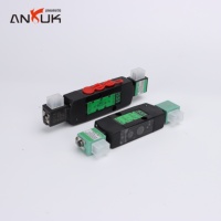 ANRUK 8210G Électrovanne Métallique DC24V 1/2 BSP 2 Ports 2 Positions Résistante aux Intempéries pour Système de Contrôle Pneumatique