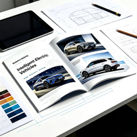 Conception de brochures couleur personnalisées, service d'impression de catalogues de produits, livrets à couverture souple, catalogues à couverture rigide.
