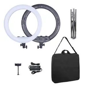 Factory high quality 18 inch Youtube Live Live Ring Light LED with Holder Tripod Stand for Mobile Phone