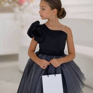 Robe de Soirée Princesse pour Filles, Idéale pour Recital de Piano, Défilé, Demoiselle d'honneur, Mariage, Anniversaire, Spectacle Scénique – Tenue Élégante - Product Image 3