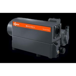Pompe à vide rotative à palettes lubrifiées à l'huile Busch R5 RA 1000 1600 A Plus avec moteur électrique triphasé et raccord à bride - Product Image 5