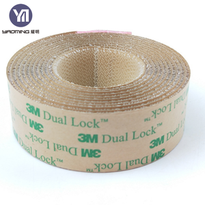 продажа без резинки акриловые reclosable водонепроницаемый застежка резиновая клей <span class=keywords><strong>3</strong></span> м двойной замок крюк и петля клейкие ленты - Product Image 5