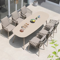 Chaise de table à manger de loisirs en plein air pour meubles de maison, restaurants de plage et jardins