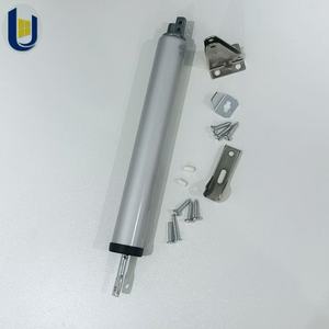 Equipo de control de puerta Hardware automático Resorte de gas Cierrapuertas Sistema de puerta de cierre automático blanco Resistencia con función de amortiguación - Product Image 2