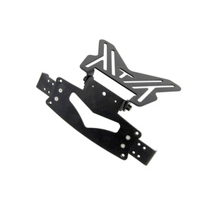 Soporte ajustable <span class=keywords><strong>para</strong></span> matrícula de motocicleta, colgador <span class=keywords><strong>para</strong></span> matrícula de motocicleta - Product Image 1