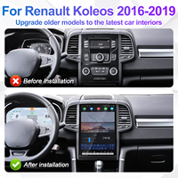 Mise à niveau de l'intérieur de la voiture Auto LCD Dashboard Speedometer Cockpit Ghost Screen Android Car Radio pour Renault Koleos Megane 4 2016 2019