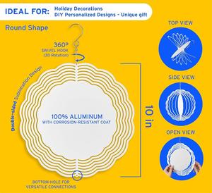 Spinner à vent DIY ébauches <span class=keywords><strong>de</strong></span> sublimation Spinner à vent <span class=keywords><strong>de</strong></span> 10 pouces à vendre Spinner à vent <span class=keywords><strong>de</strong></span> 8 pouces près <span class=keywords><strong>de</strong></span> <span class=keywords><strong>moi</strong></span>, mini spinner à vent <span class=keywords><strong>de</strong></span> 3 pouces 4 pouces - Product Image 2