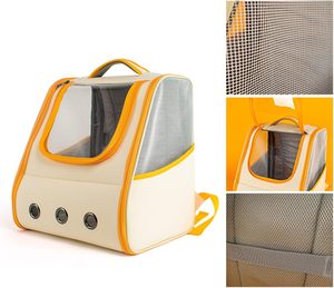 Cat Carrier <b>Backpack</b> Travel Pets' <b>Backpacks</b> Carrying Bag Dog Carrier <b>Backpack</b> for Small Dogs <b>Large</b> Space Cat Carrier <b>Backpack</b> - Product Image 6