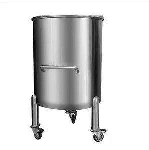 JF Stainless Steel 304/316 Large volume 2000 liter large horizontal water gentle cleaning lotion storage tank