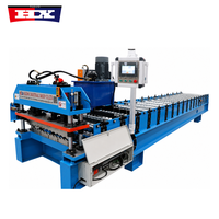 Machine industrielle de profilage à froid pour la fabrication de tôles de couverture métalliques
