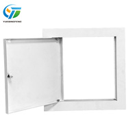 Panneau d'accès au plafond rectangulaire en aluminium de style victorien, adapté aux grilles de ventilation murales pour la climatisation centralisée