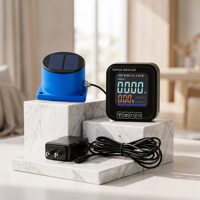 Capteur de niveau ultrasonique intelligent sans fil alimenté par énergie solaire avec application Tuya pour la surveillance des réservoirs d'eau