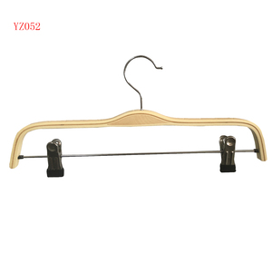 Nouvelle arrivée <span class=keywords><strong>pas</strong></span> <span class=keywords><strong>cher</strong></span> prix 37cm antidérapant <span class=keywords><strong>adulte</strong></span> bois pantalon <span class=keywords><strong>cintre</strong></span> - Product Image 1