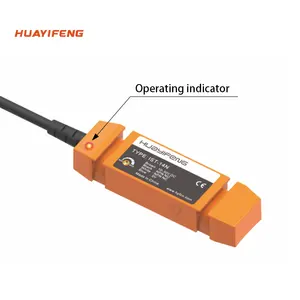 HUAYIFENG 두 개의 독립적인 출력을 갖는 관형 근접 센서 14 mm 미만의 거리 감지 금속 IP67