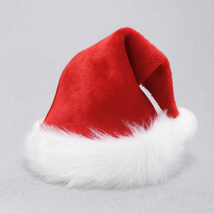 Cappello <span class=keywords><strong>di</strong></span> Babbo <span class=keywords><strong>Natale</strong></span> Natalizio in Peluche con Design Personalizzato per Bambini Berretto in Feltro Buon <span class=keywords><strong>Natale</strong></span> - Product Image 2