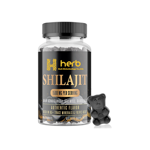 Herb OEM ODM Pure Himalayan Gold Grade Energy Immunity Support pour Adultes Private Label Shilajit Gummies 2 Gummies Par Portion - Product Image 1