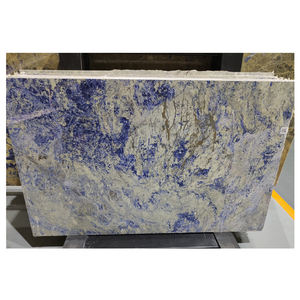 Marbre bleu de luxe, pierre de sodalite de Bolivie, dalles de marbre bleu de luxe pour la décoration intérieure - Product Image 5