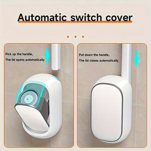 Juego de Escobilla de Baño Desechable JOYBOS para Montaje en Pared, Cepillo de Limpieza Multifuncional para Baño, Artefacto para Limpiar Inodoros - Product Image 6