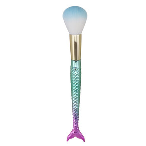 Pennello per Fard e Cipria in Fibra Morbida a Forma di Coda di <span class=keywords><strong>Sirena</strong></span> per <span class=keywords><strong>Trucco</strong></span> Guance Confezione Singola - Product Image 1