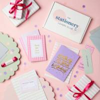 Set cadeau papeterie cartes de vœux joyeux anniversaire