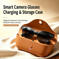 Lunettes Intelligentes CY03 MAX AI avec Caméra 8MP IMX219, Étui de Charge 290mAh, 32g, Diffusion Vidéo en Direct, Stock Prêt d'Usine OEM, Vente en Gros