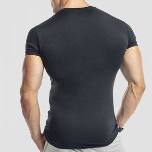 เสื้อยืดแขนสั้นผ้าไอซ์ซิลค์ระบายอากาศได้ดีสำหรับผู้ชายแห้งเร็วสำหรับฤดูร้อน2024 - Product Image 6