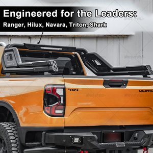 Barra Antivuelco Universal de Acero HM para Nissan NP300, Ranger, Hilux Vigo Revo Rocco, Dmax, Hamer, Triton y Vehículos <span class=keywords><strong>Pick</strong></span>-up - Product Image 4